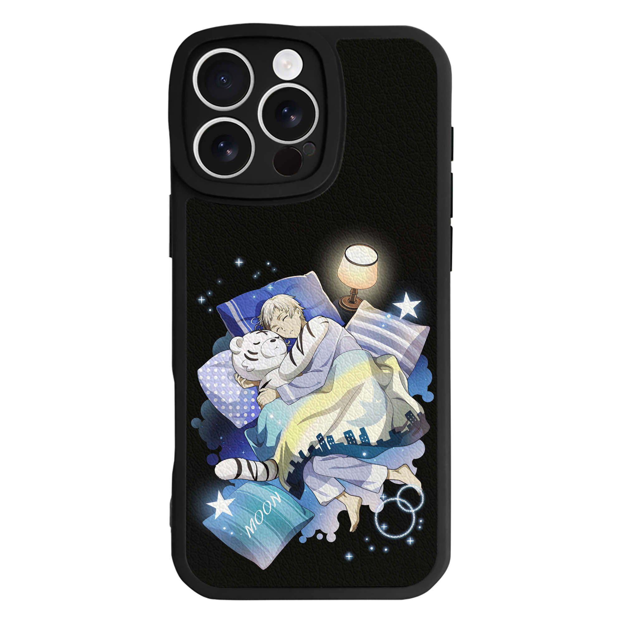 （画像用） 文豪ストレイドッグス Bungo Stray Dogs 【iPhone 16シリーズ対応】シリコンスマホケース（レザー調） 材質：シリコン